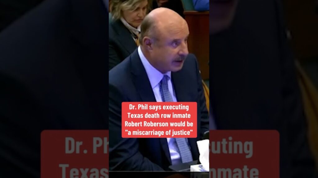 Dr. Phil says executing Robert Roberson would be miscarriage of justice #shorts
