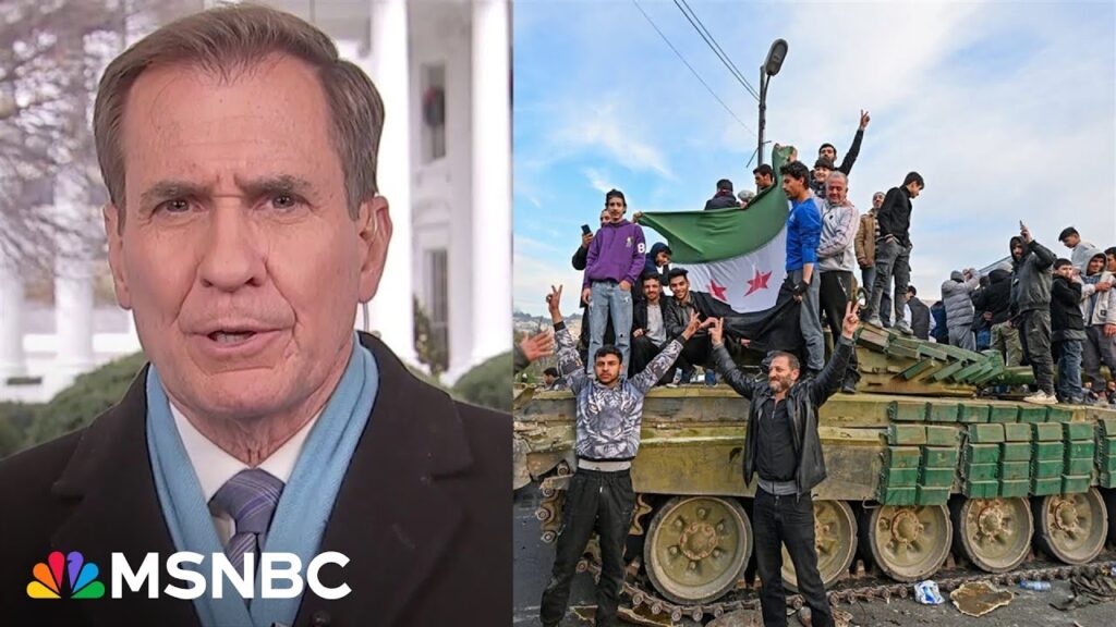 ‘Historic moment and historic opportunity’: John Kirby on the fall of Syrian regime