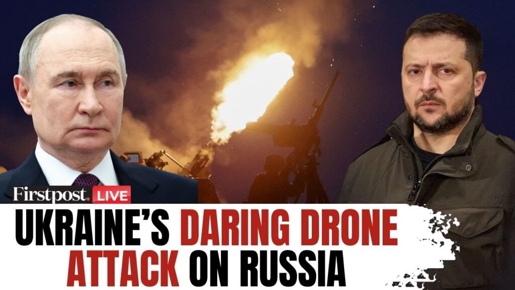 LIVE: Ukraine Drone Attack on Russia |Russia Threatens World War 3 |Trump |Russia Ukraine War