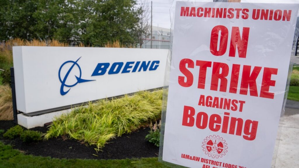 Boeing Workers Strike After Rejecting 25% Pay Raise Over Four Years