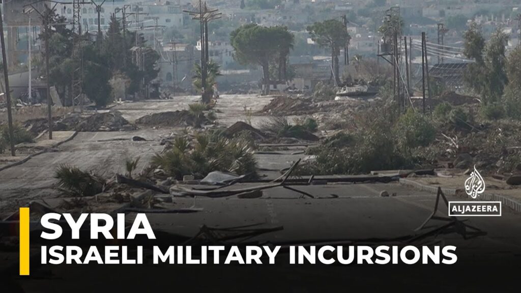 Israeli forces destroy streets, water networks in Syria’s Quneitra