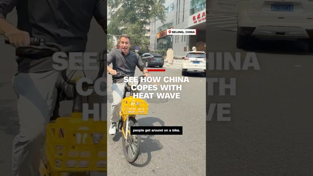 See how China copes with heat wave