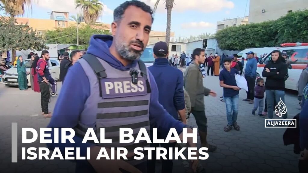 Deir al Balah attacks: Israeli air strikes target municipality building