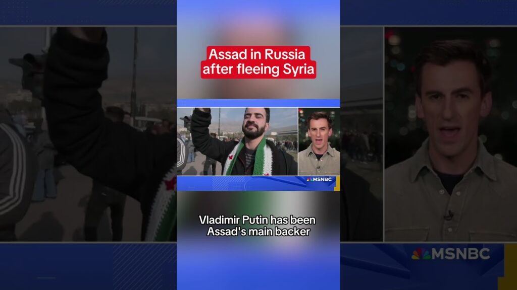 Assad in Russia after fleeing Syria