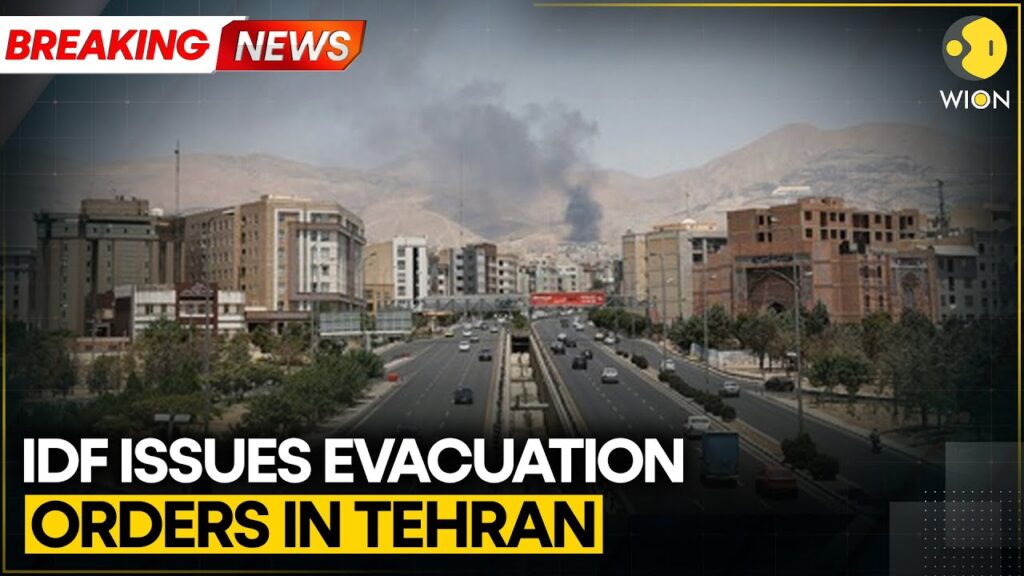 BREAKING: Israel Steps Up Tehran Offensive, Urges Civilian Evacuation Ahead of Ceasefire Deadline