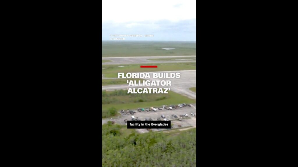 Florida begins building ‘Alligator Alcatraz’ migrant detention center in the Everglades
