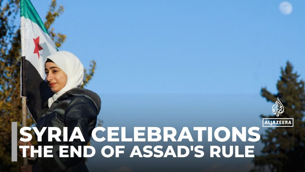 Syria’s celebrations mark the end of Assad’s rule
