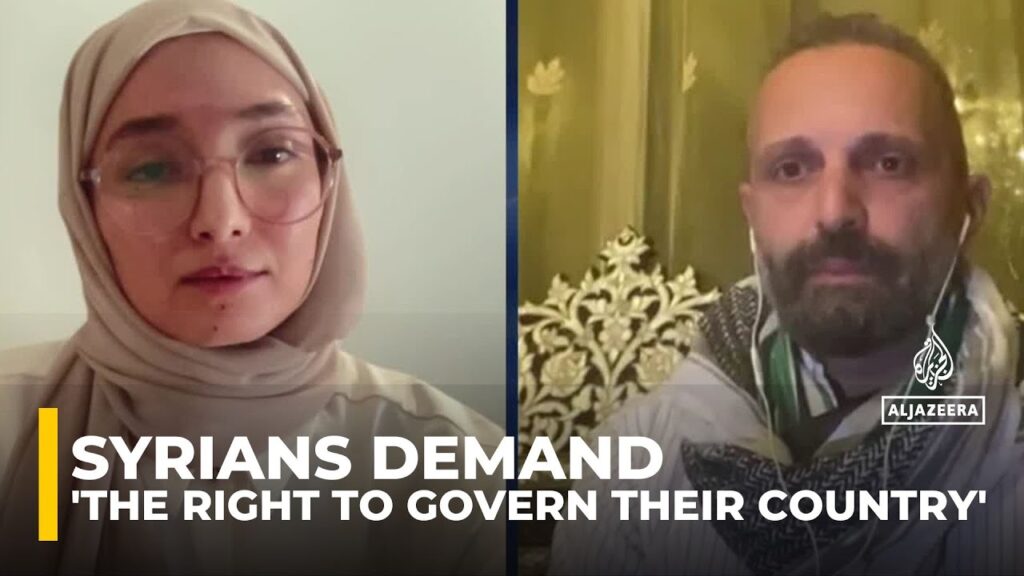 The demands of Syrians is to choose the way they want to govern their country: Analysis