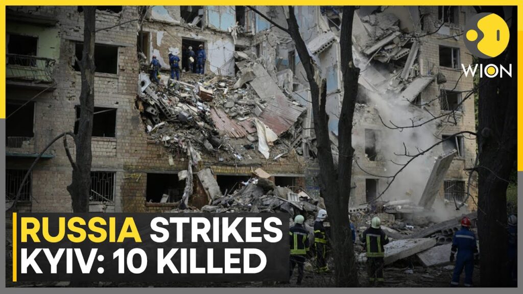 Russia-Ukraine War: Russia Launches Massive Attack on Ukraine; 10 Dead in Kyiv, 352 Drones Used