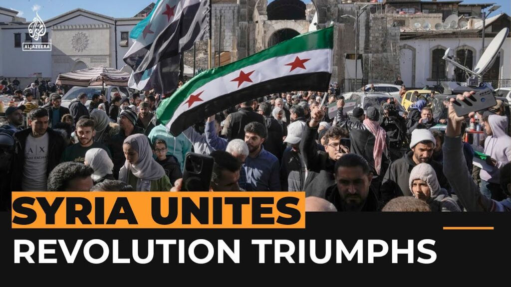 Syrians celebrate regime’s fall across the nation