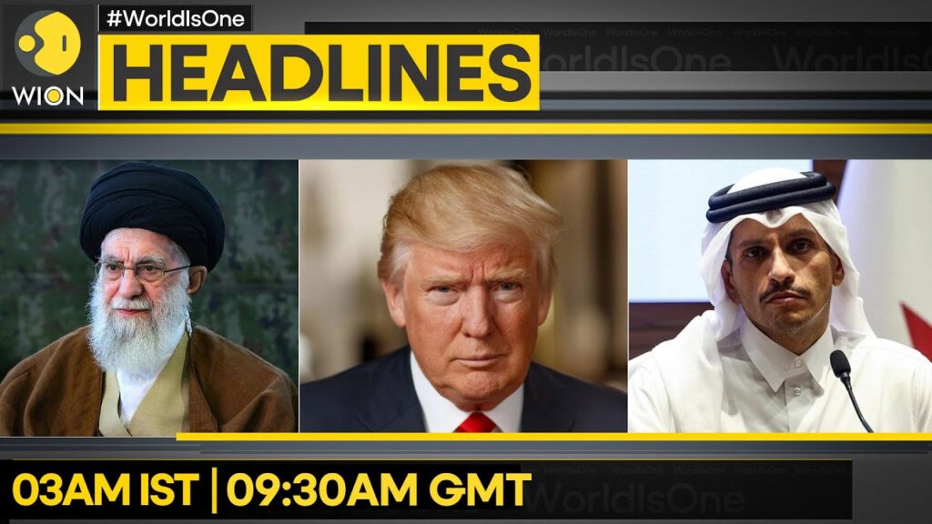 Qatar Slams Israel & Iran | Trump Calls For Peace After Iran Strike | WION Headlines