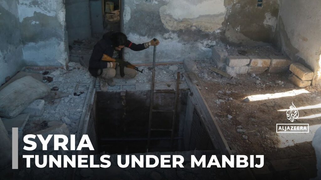 Tunnels under Manbij: Network of routes found below the city
