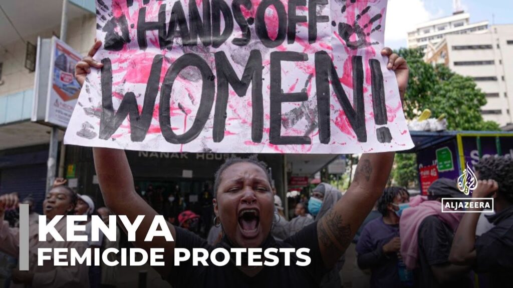 Protesters in Kenya decry femicide, face teargas and arrests on Human Rights Day in Nairobi