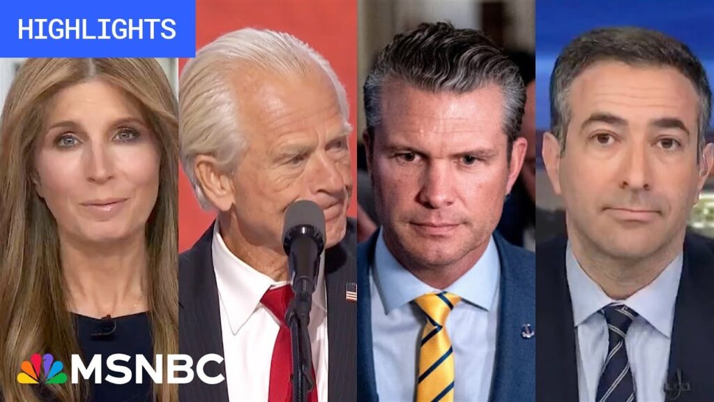 Trump Transition Coverage – Dec. 4 | MSNBC Highlights