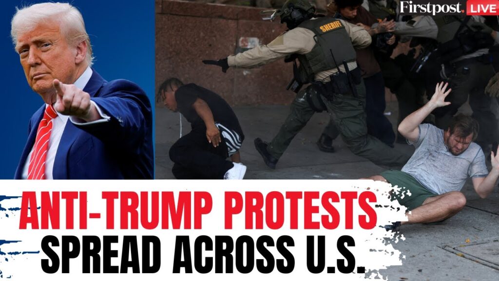 LIVE: Mass Arrests in Downtown LA After Curfew | Protests Spread Nationwide Over Immigration Raids
