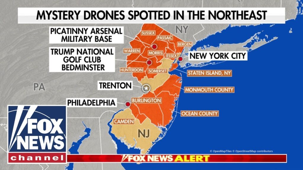NJ lawmaker calls for mystery drones to be ‘shot down’