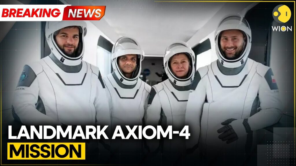 Axiom-4: Shubhanshu Shukla Scripts History | Historic Splashdown Off California Coast | BREAKING