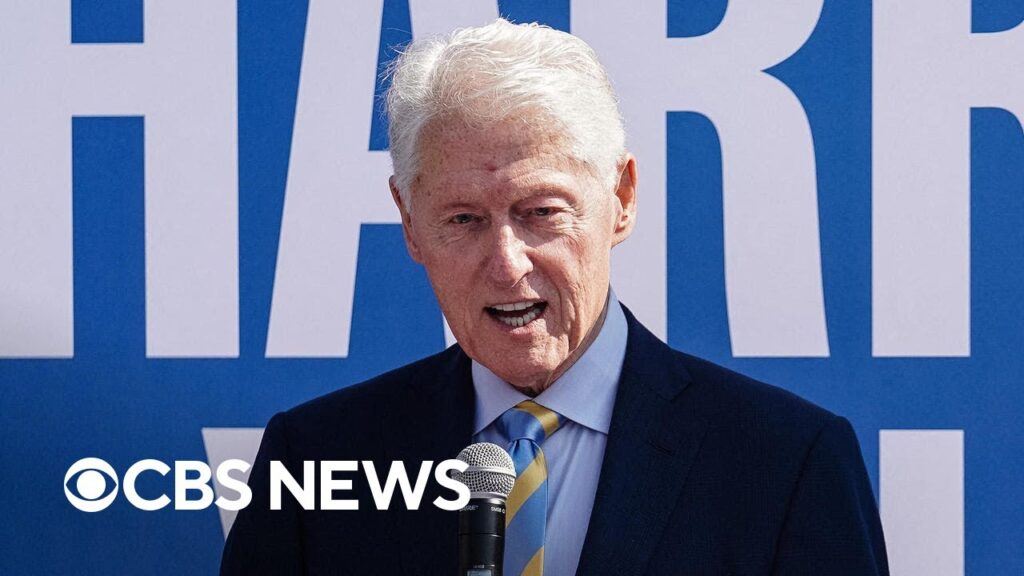 Bill Clinton makes case for Harris in Georgia