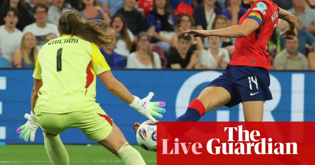 Norway v Italy: Women’s Euro 2025 quarter-final – live | Women’s Euro 2025