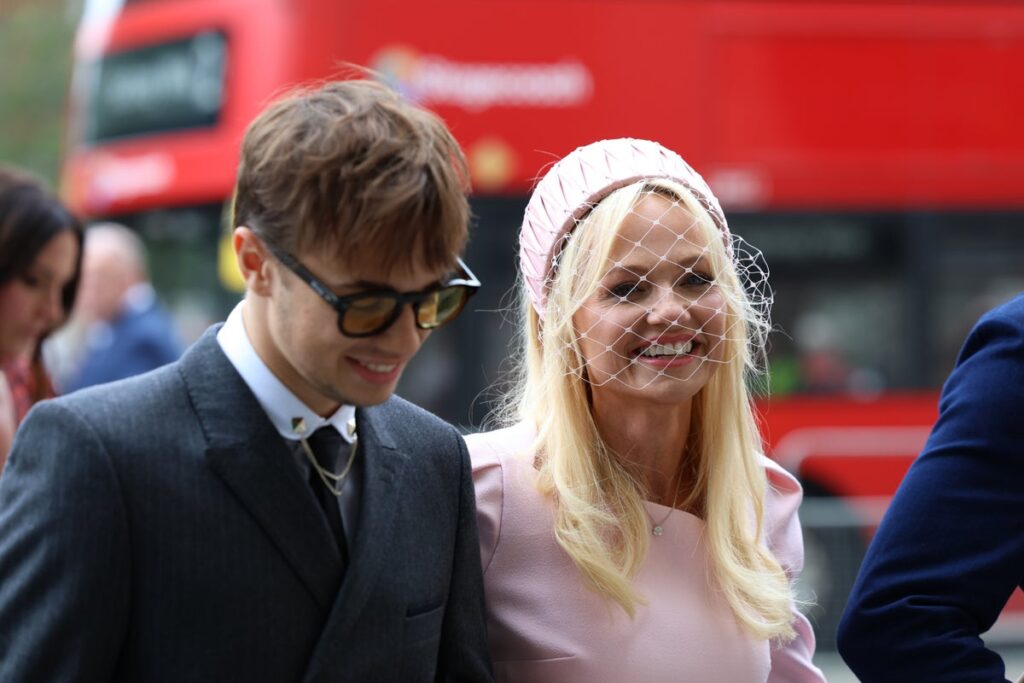 Emma Bunton and Katherine Ryan among celebrity guests as Spice Girl marries Rory McPhee