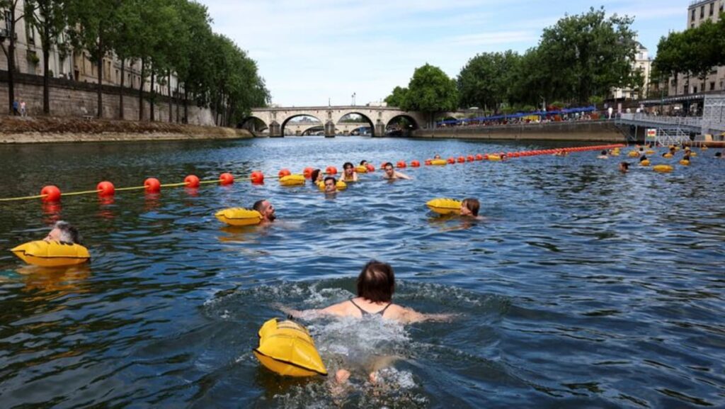 ‘Childhood dream’: Seine reopens to Paris swimmers after century-long ban