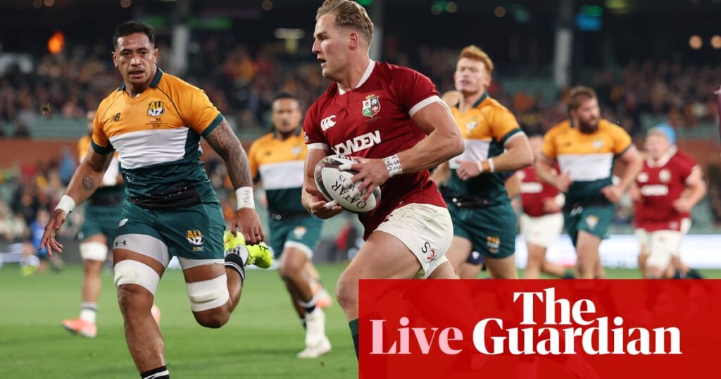 AUNZ Invitational XV v British & Irish Lions: rugby union – live | British & Irish Lions