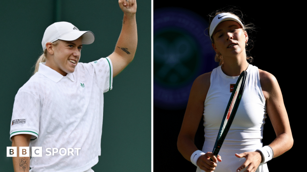 Wimbledon 2025: Katie Boulter and Sonay Kartal’s contrasting fortunes