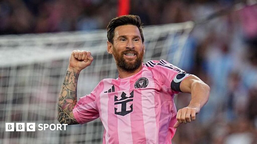 Lionel Messi: Inter Miami captain breaks scoring record in win over New England Revolution