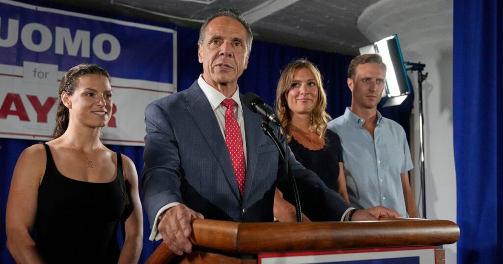 Former Gov. Andrew Cuomo staying in NYC mayoral race as an independent, sources say