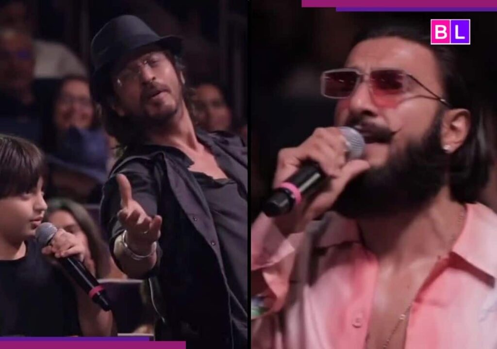 SRK, son AbRam’s antakshri face-off with Ranveer Singh steal the show; unseen video breaks the internet