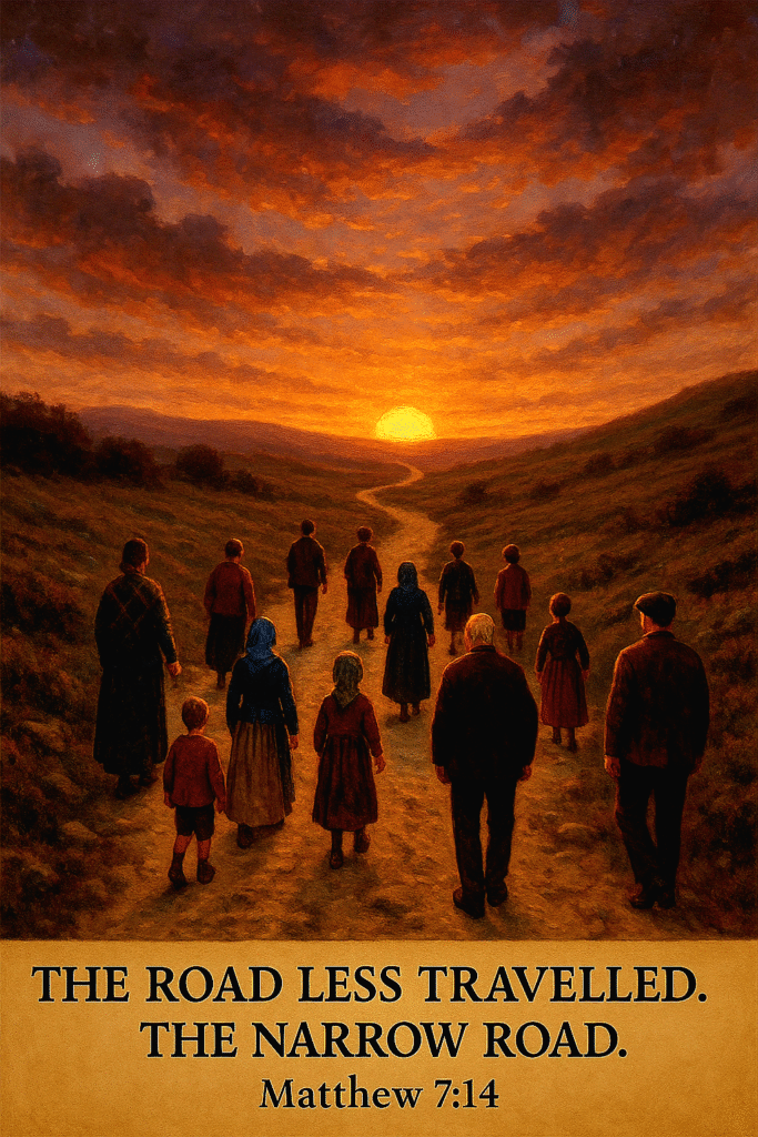 The Road less travelled. « A Call To The Remnant