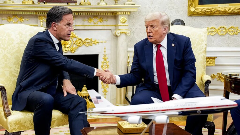 Trump announces arms sale to NATO allies while warning Putin of 100% tariffs without peace deal