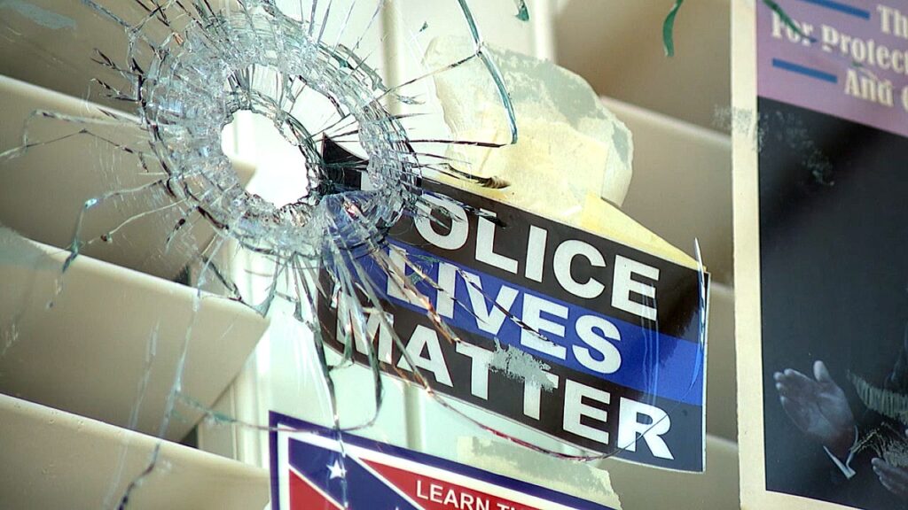 Seattle homeowner not backing down after windows shot over Trump displays