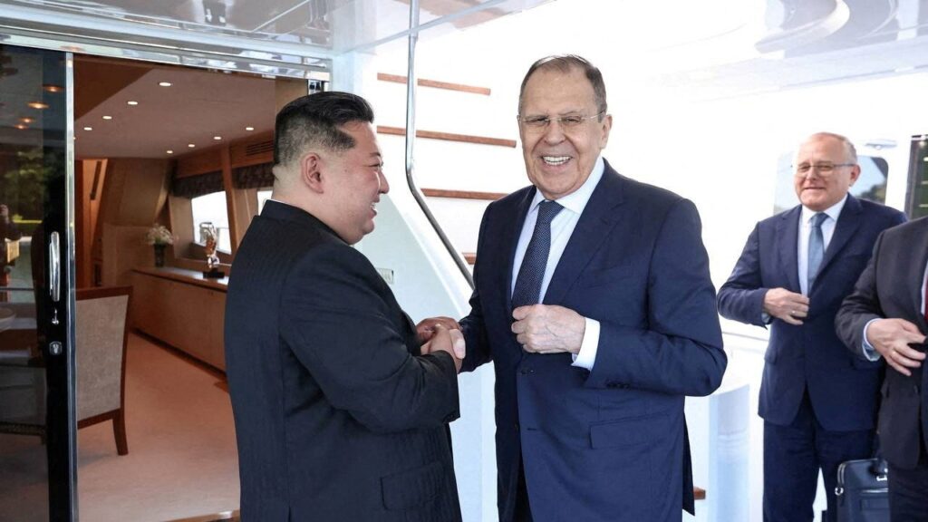Russia’s Lavrov warns against military alliances targeting Russia and North Korea