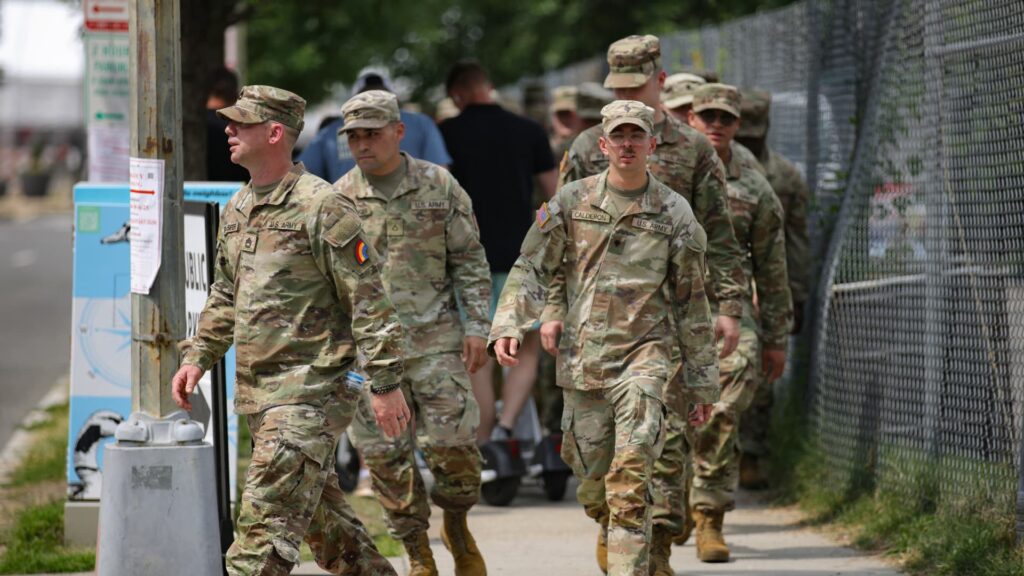 Trump threatens to send the military to Baltimore to ‘clean up’ crime