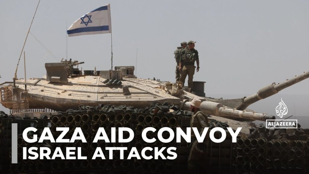 Israel attacks aid convoy: Palestinians killed while waiting for food