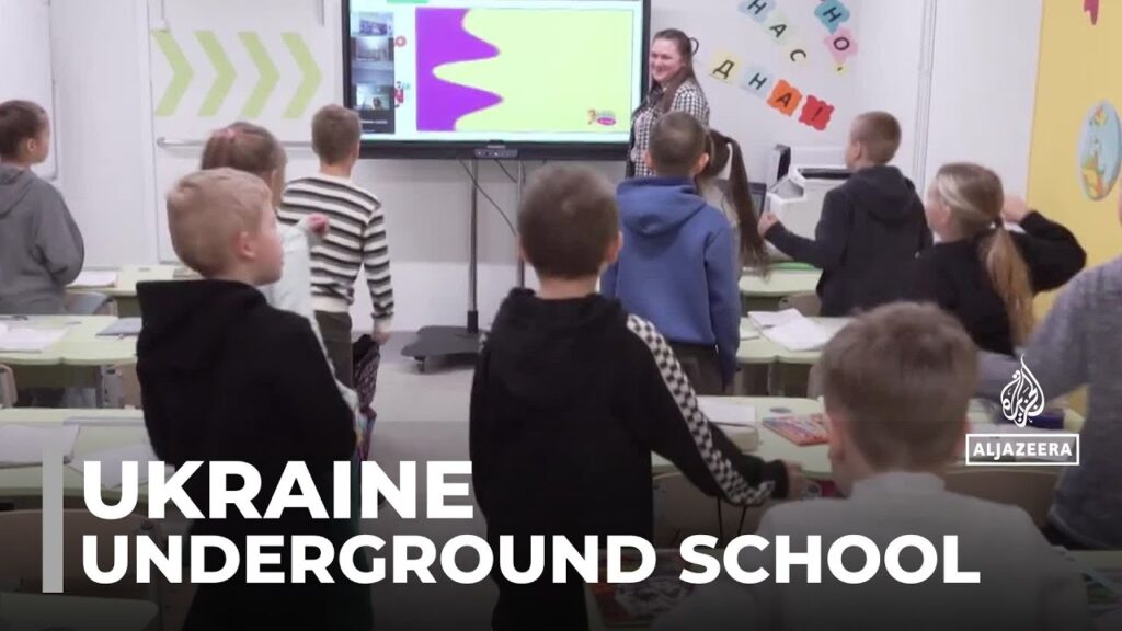 Underground school: New facility to protect pupils