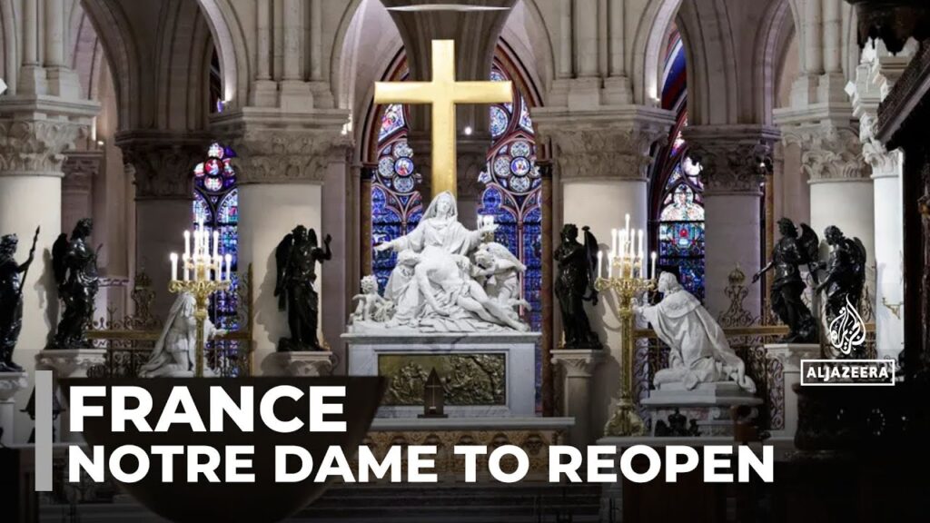 Notre dame to reopen: French president praises ‘impossible’ feat