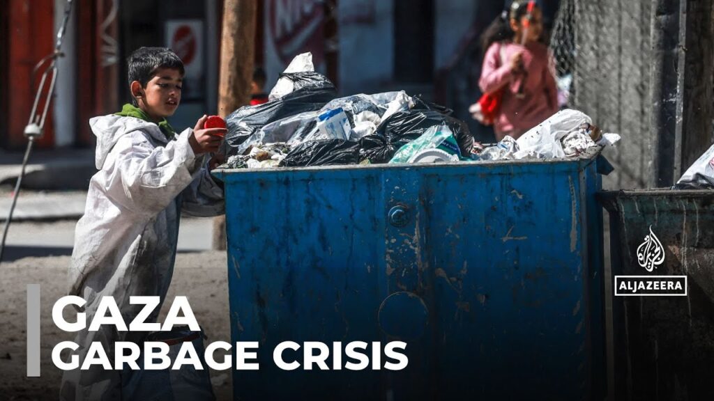 Gaza’s garbage crisis: Israel has blocked access to formal landfills