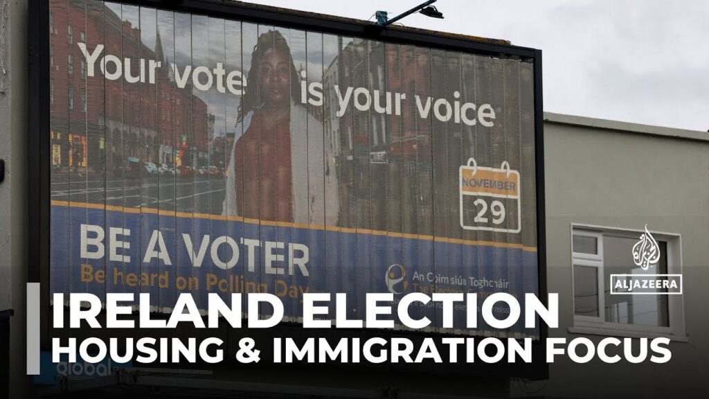 Ireland election: Housing and immigration take centre stage