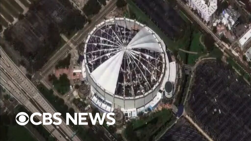 Satellite images show Milton damage, Biden speaks on recovery efforts, more | CBS News 24/7