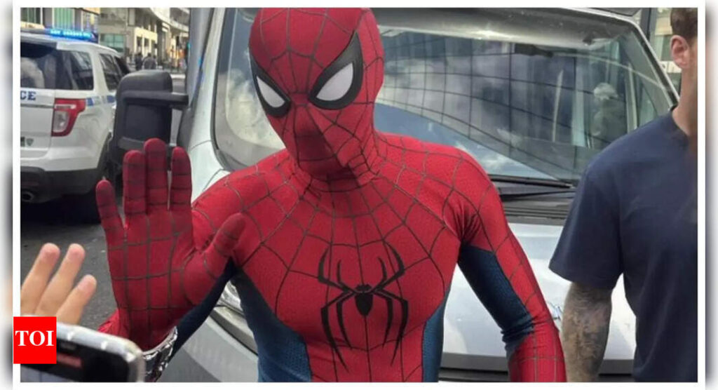 ‘Spider-Man: Brand New Day’: Tom Holland debuts NEW costume; meets fans on film sets – WATCH |
