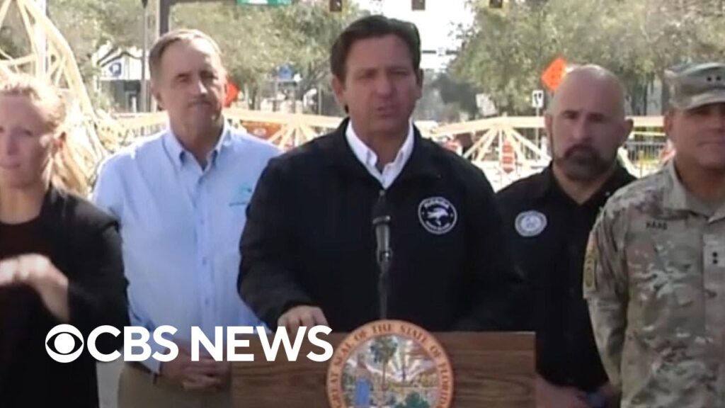 Gov. Ron DeSantis gives update on Florida recovery efforts after Milton
