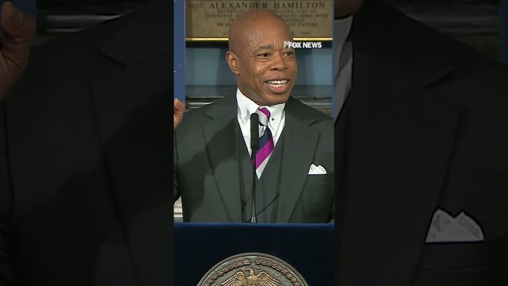 NYC Mayor Eric Adams dares critics to “cancel” him for willingness to work with Trump on immigration