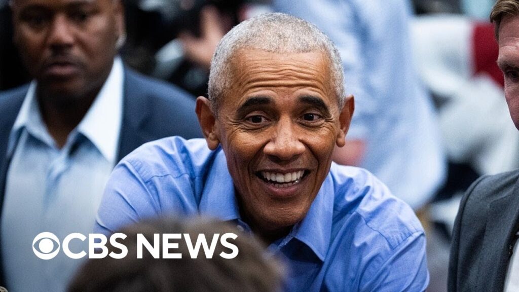 Obama says Black men should be supporting Kamala Harris over Trump