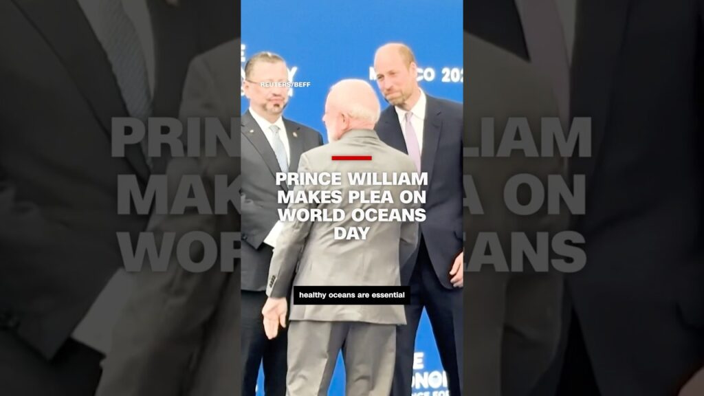Listen to Sir David Attenborough, says Prince William in plea on World Oceans Day
