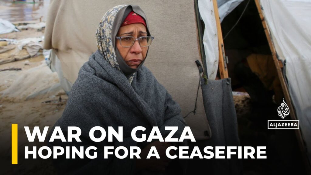 ‘God willing, a similar truce will happen here as well’: Gaza residents on Lebanon ceasefire