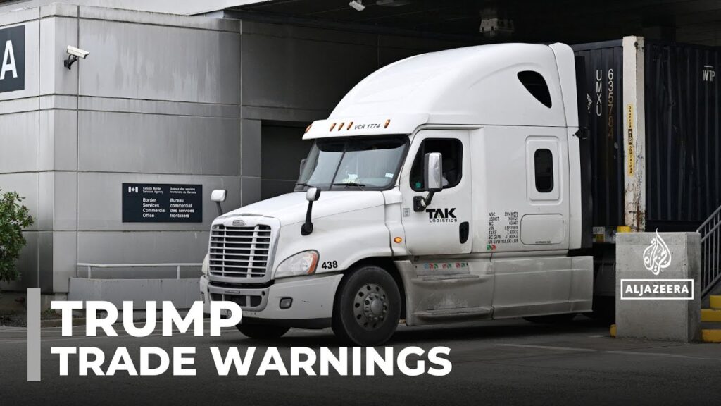 Trump trade warnings: Canada, Mexico and china threatened with tariffs