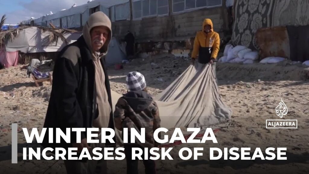 Winter in Gaza: Wet weather increases risk of disease