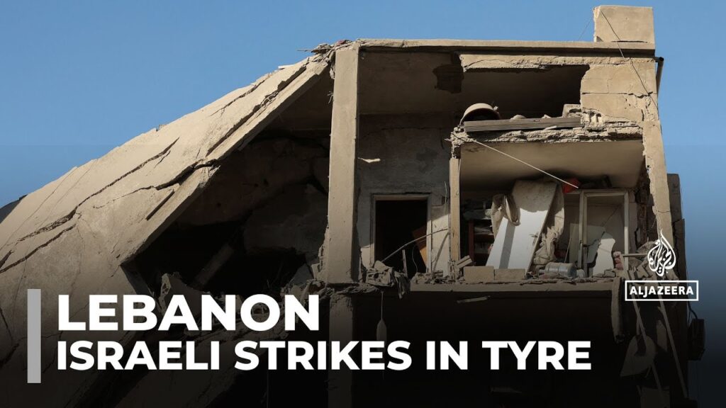 Israeli air strikes pummel Lebanese historic city of Tyre